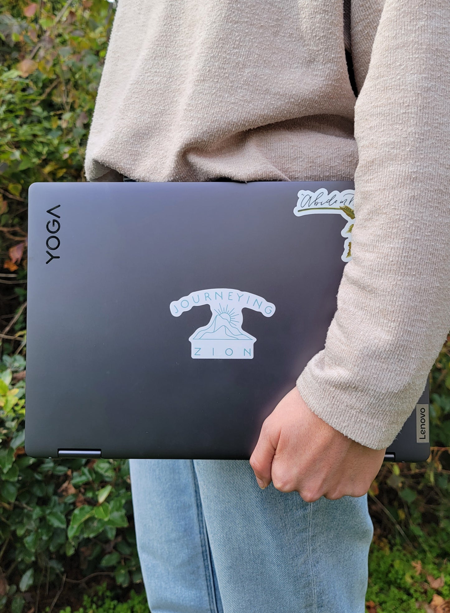 Journeying Zion Logo Sticker