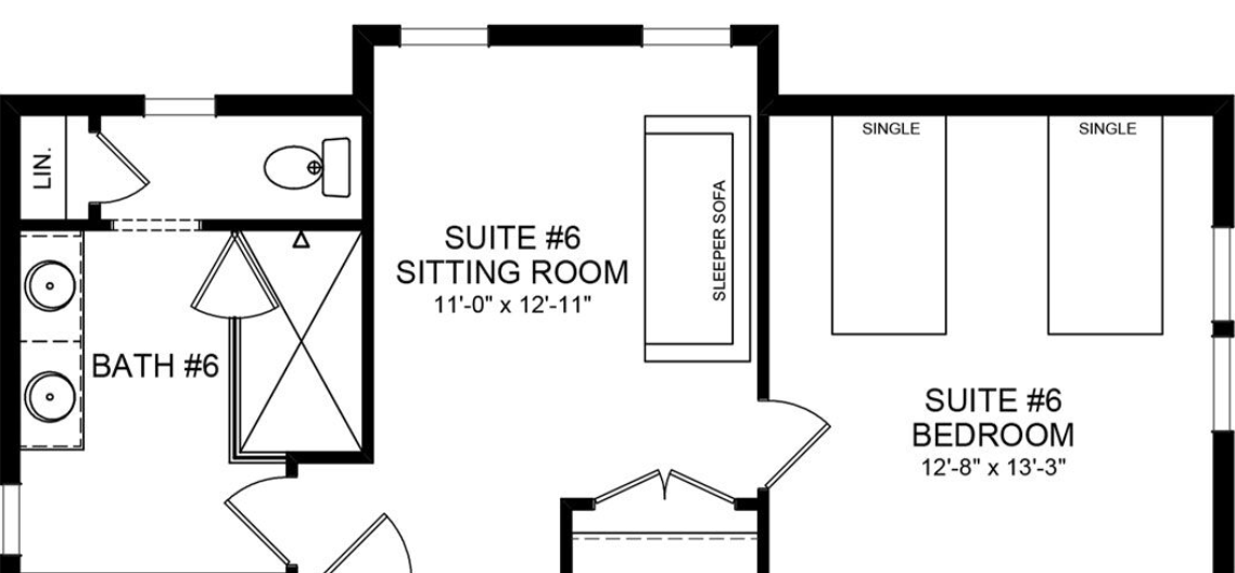 Deposit - Twin Suite
